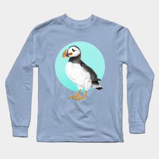 Cute puffin Long Sleeve T-Shirt